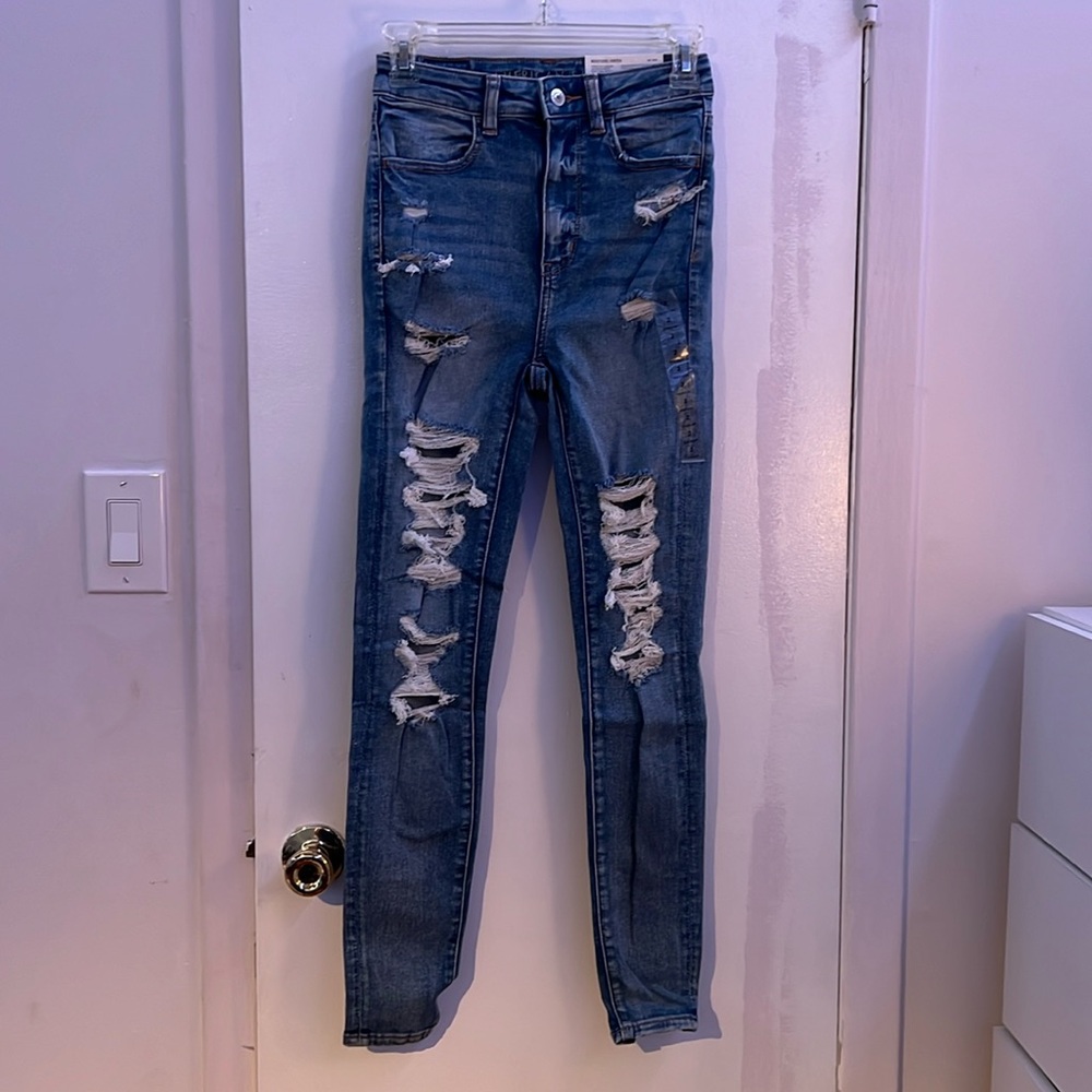 Never worn American Eagle high-rise jegging